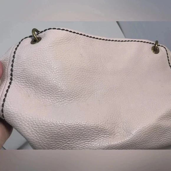 Plinio Visona Italia 1959 Pale Pink Leather handbag - Picture 7 of 16